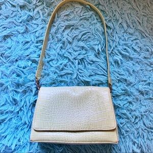 Liz Claiborne Green Faux Alligator Skin Purse